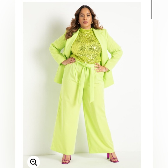 ELOQUII Line Suit Blazer and Pants 18 NWT - Picture 2 of 12